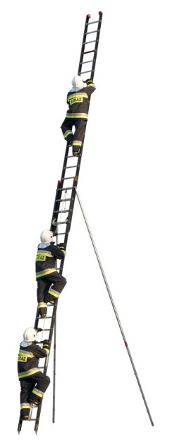 Drabina strażacka Makros ZS 2100/3H z hamulcem